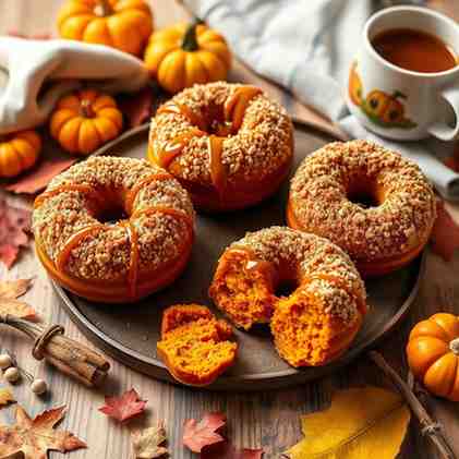 Sweet Potato Doughnuts - An Easy Recipe for Fall